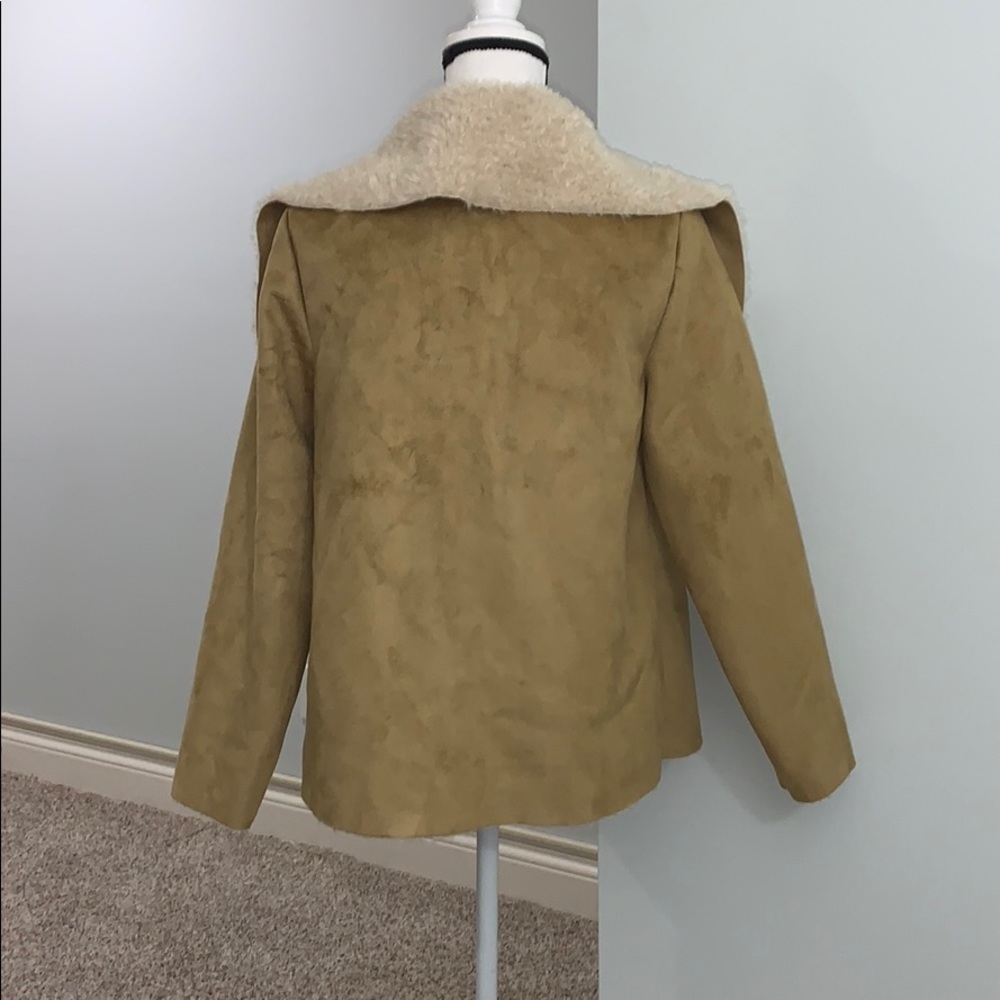 Bass Company Suede  Jacket With Comfy Soft Lining - Picture 2 of 5